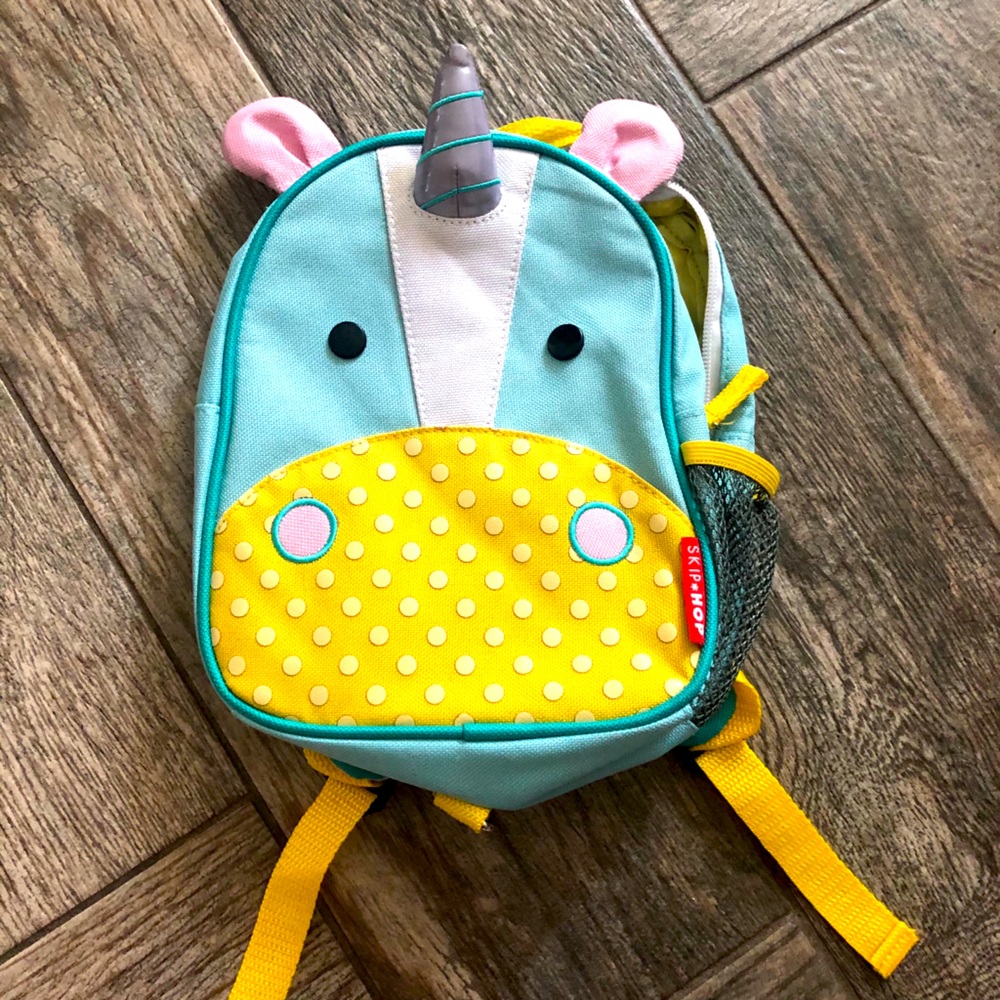 🔥 Skip Hop Unicorn Lunch backpack w mesh drinkholder